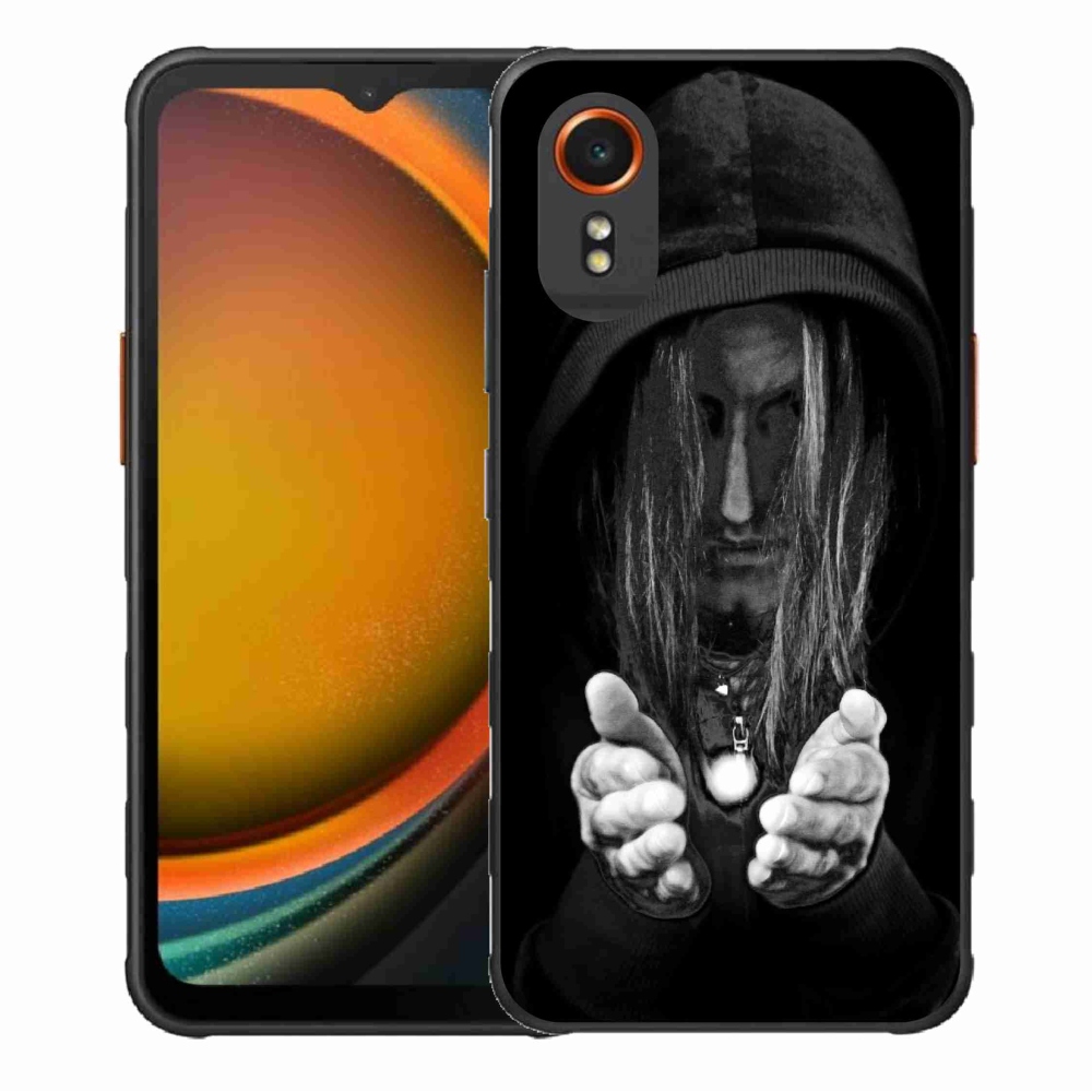 Gelový kryt mmCase na Samsung Galaxy Xcover 7 - tajemná osoba