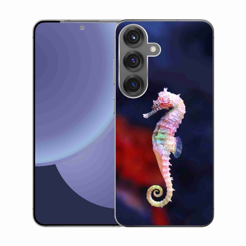 Gelový kryt mmCase na Samsung Galaxy S25 - mořský koník