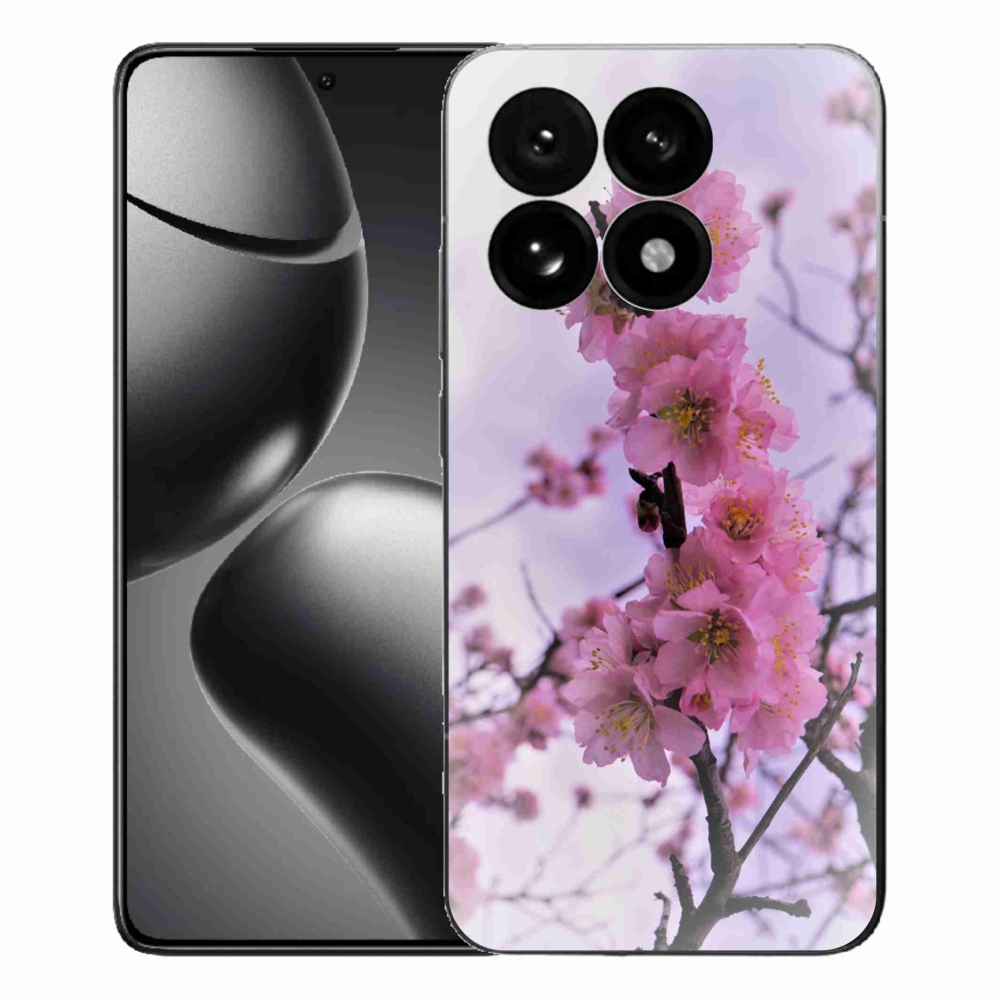 Gelový kryt mmCase na Xiaomi 15T - květiny 7