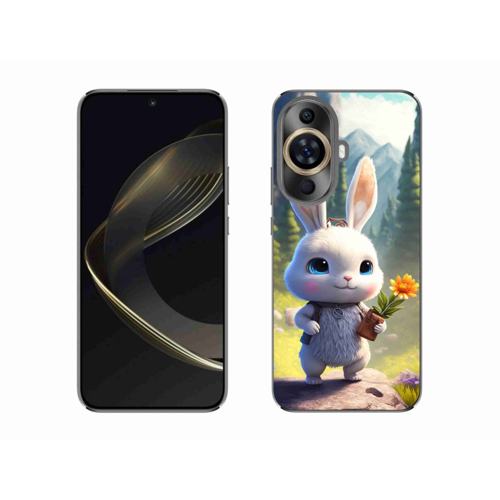 Gelový kryt mmCase na Huawei Nova 11 - roztomilý králíček