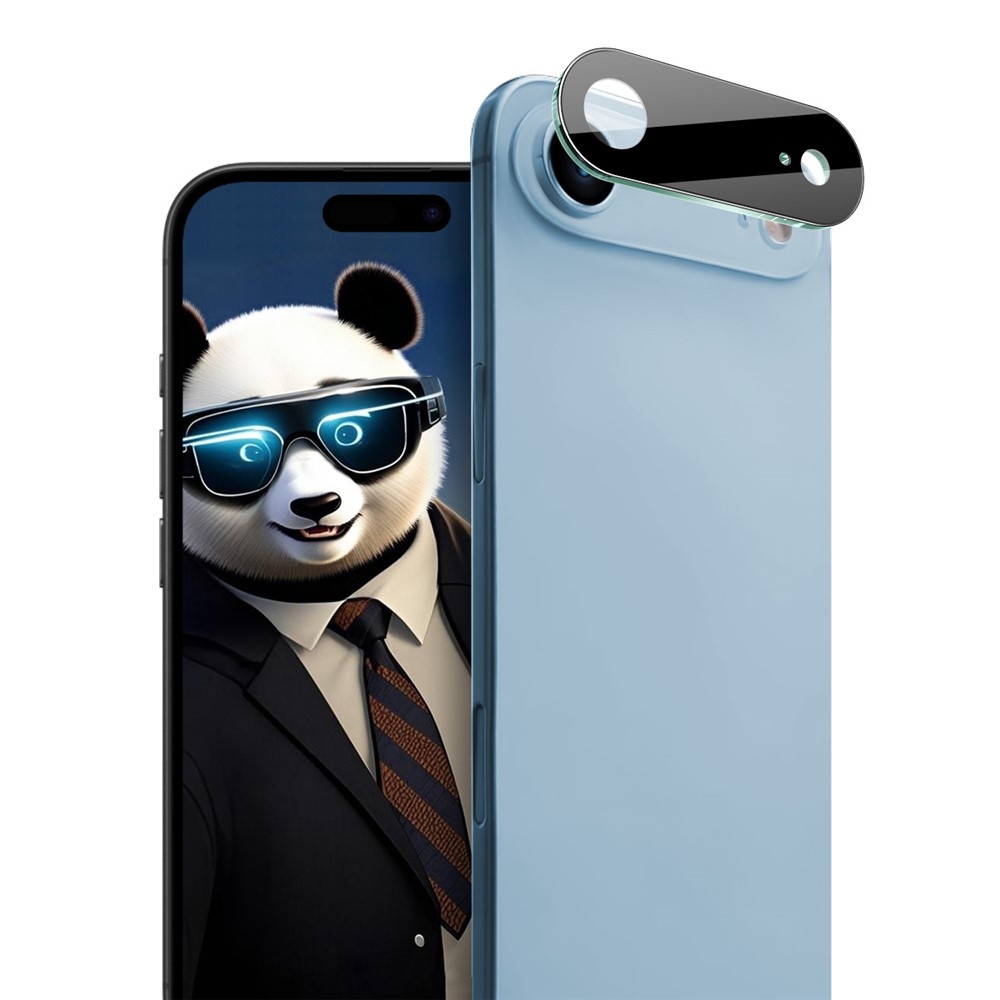 IMK sklo čočky fotoaparátu na iPhone 17 Air - černé
