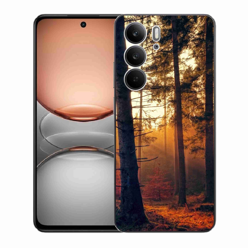 Gelový kryt mmCase na Realme C75 - les