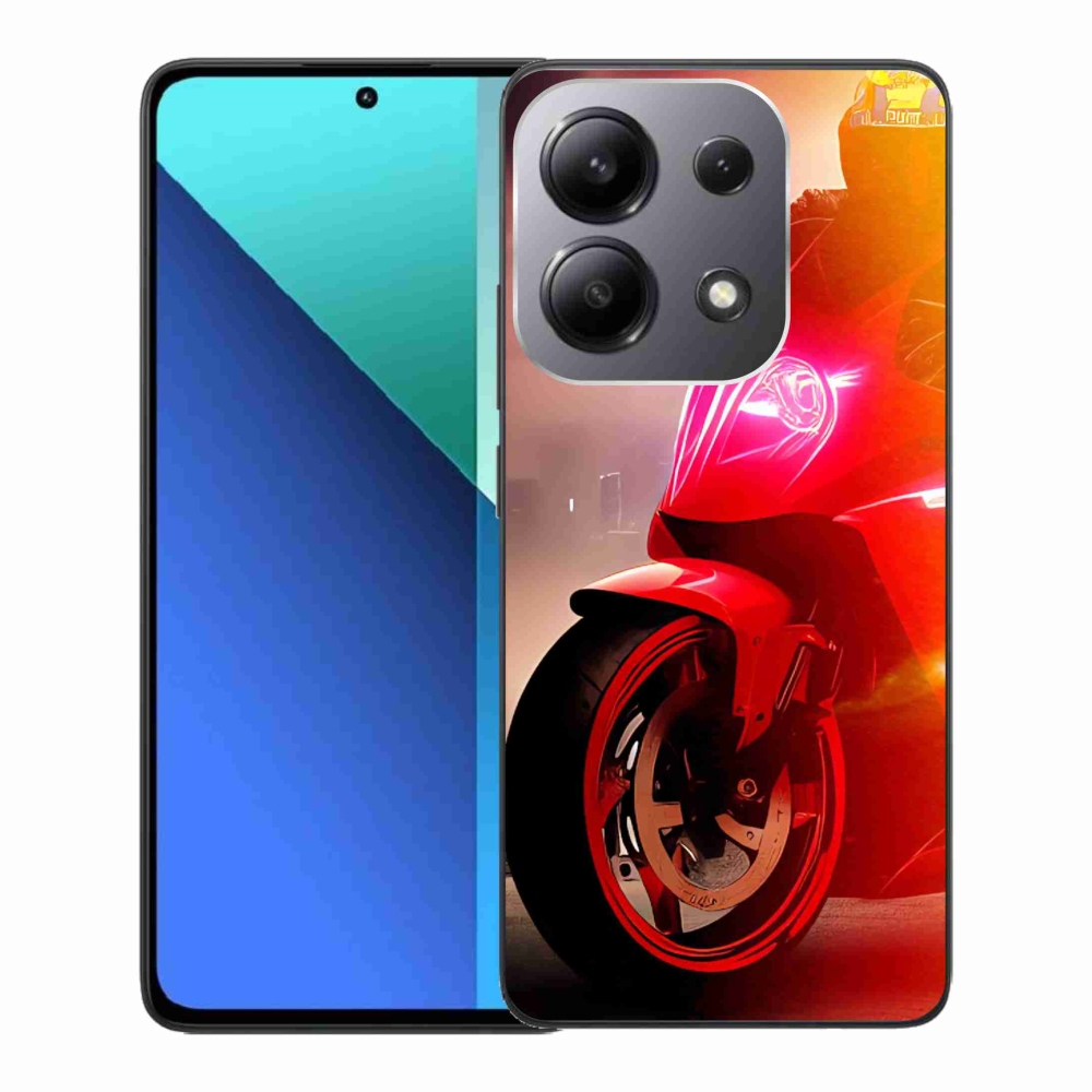 Gelový kryt mmCase na Xiaomi Redmi Note 13 - motorka