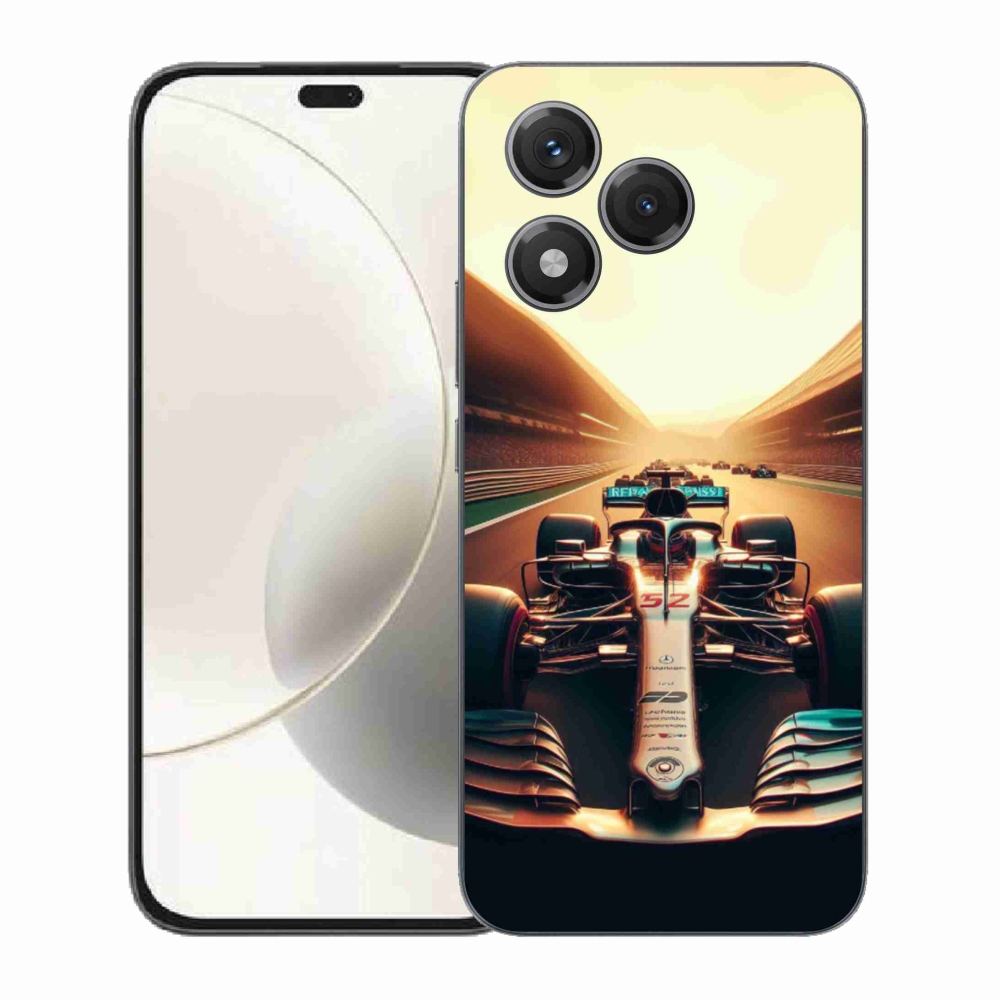 Gelový kryt mmCase na Honor 400 Lite - formule 1