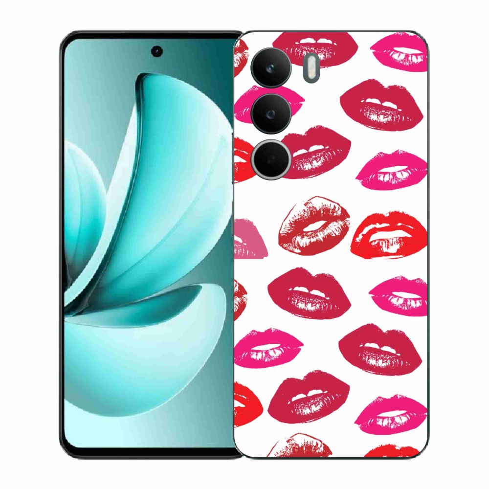 Gelový kryt mmCase na Realme C71 - rty