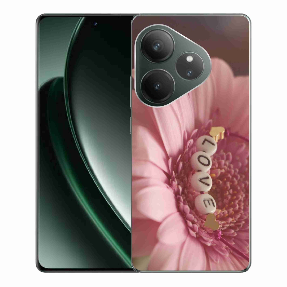Gelový kryt mmCase na Realme GT 6 5G/GT 6T 5G - přívěsek love