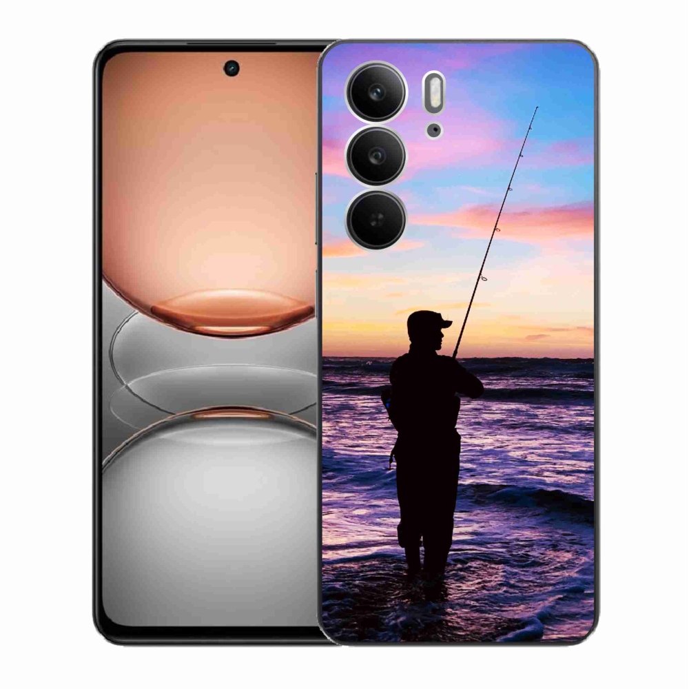 Gelový kryt mmCase na Realme C75 - rybaření 1