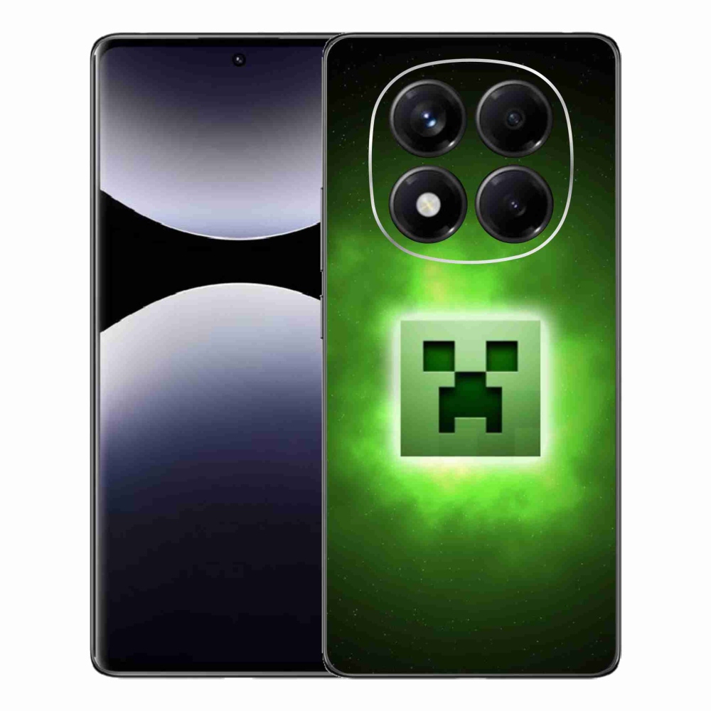 Gelový kryt mmCase na Xiaomi Redmi Note 14 Pro - minecraft