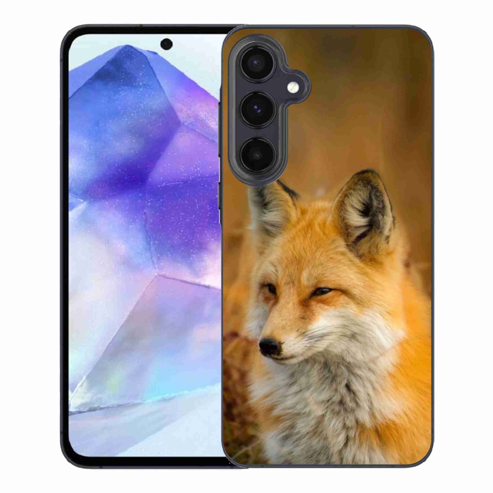 Gelový kryt mmCase na Samsung Galaxy A55 5G - liška