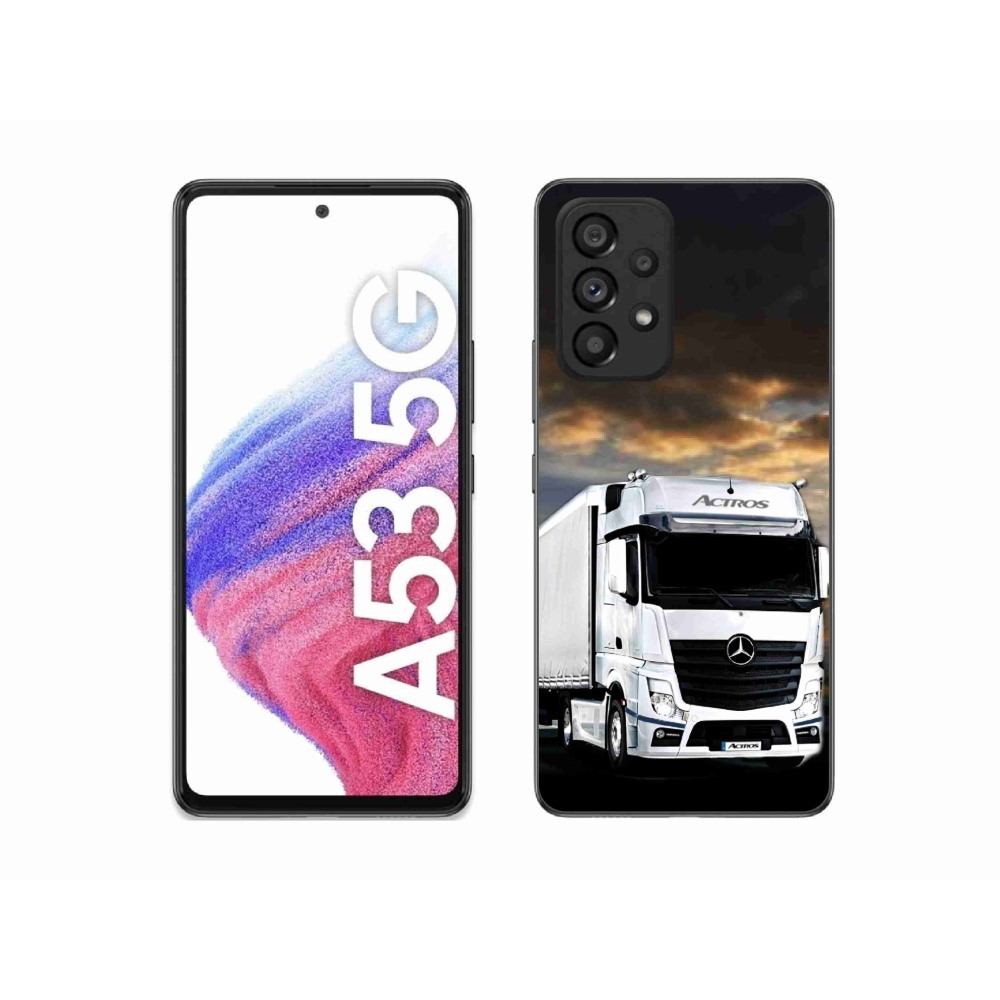 Gelový kryt mmCase na Samsung Galaxy A53 5G - kamion