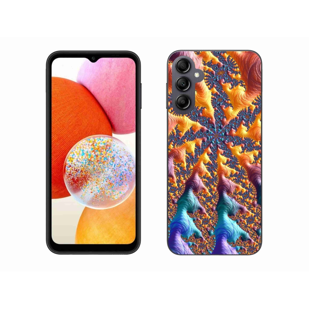 Gelový kryt mmCase na Samsung Galaxy A14 4G/5G - abstraktní motiv 23