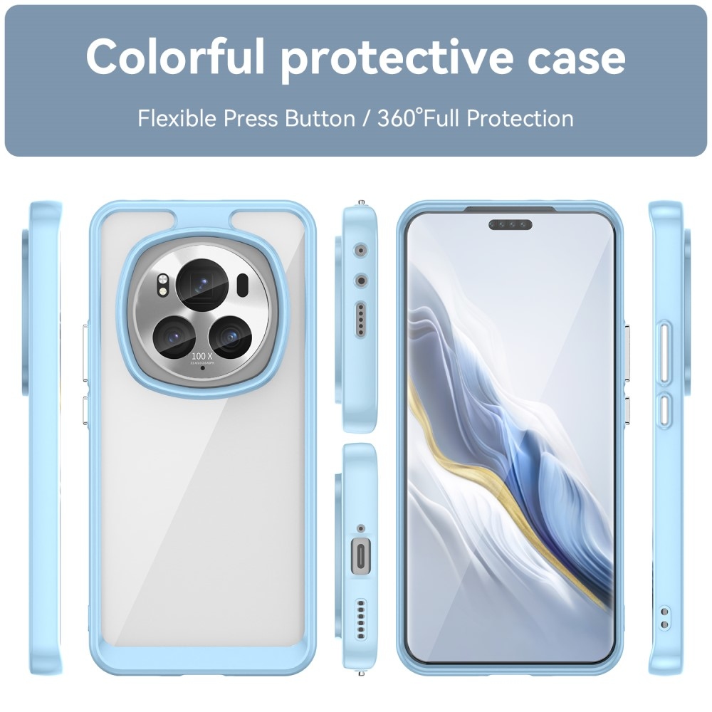 Gelový obal s pevnými zády na Honor Magic 6 Pro 5G - modrý