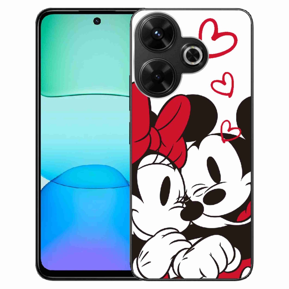 Gelový kryt mmCase na Xiaomi Redmi 13 4G/Poco M6 4G  - minnie a mickey