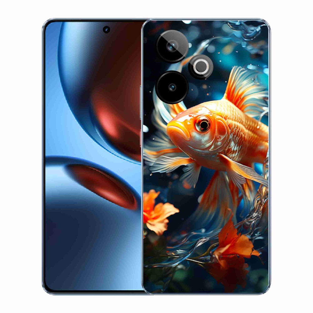 Gelový kryt mmCase na Realme GT 7 5G/GT 7T 5G - rybka