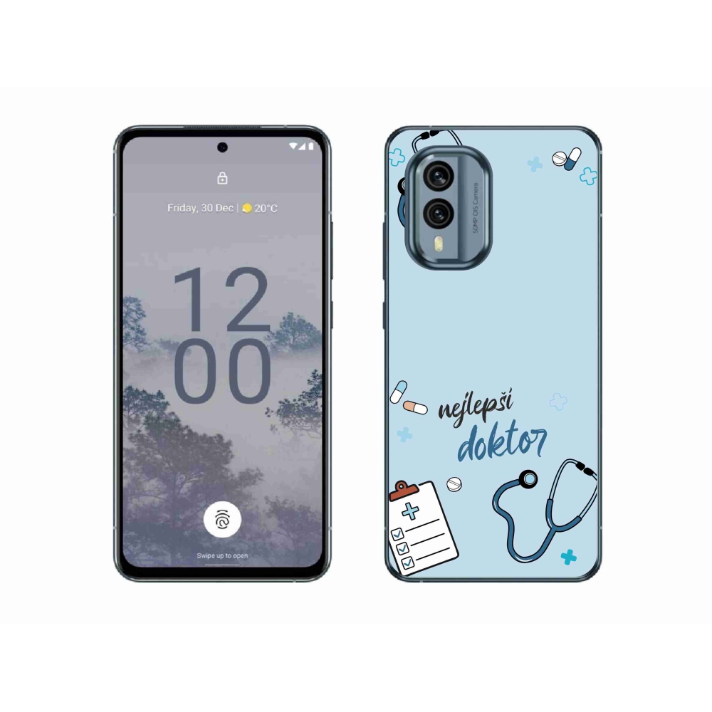 Gelový kryt mmCase na Nokia X30 5G - nejlepší doktor