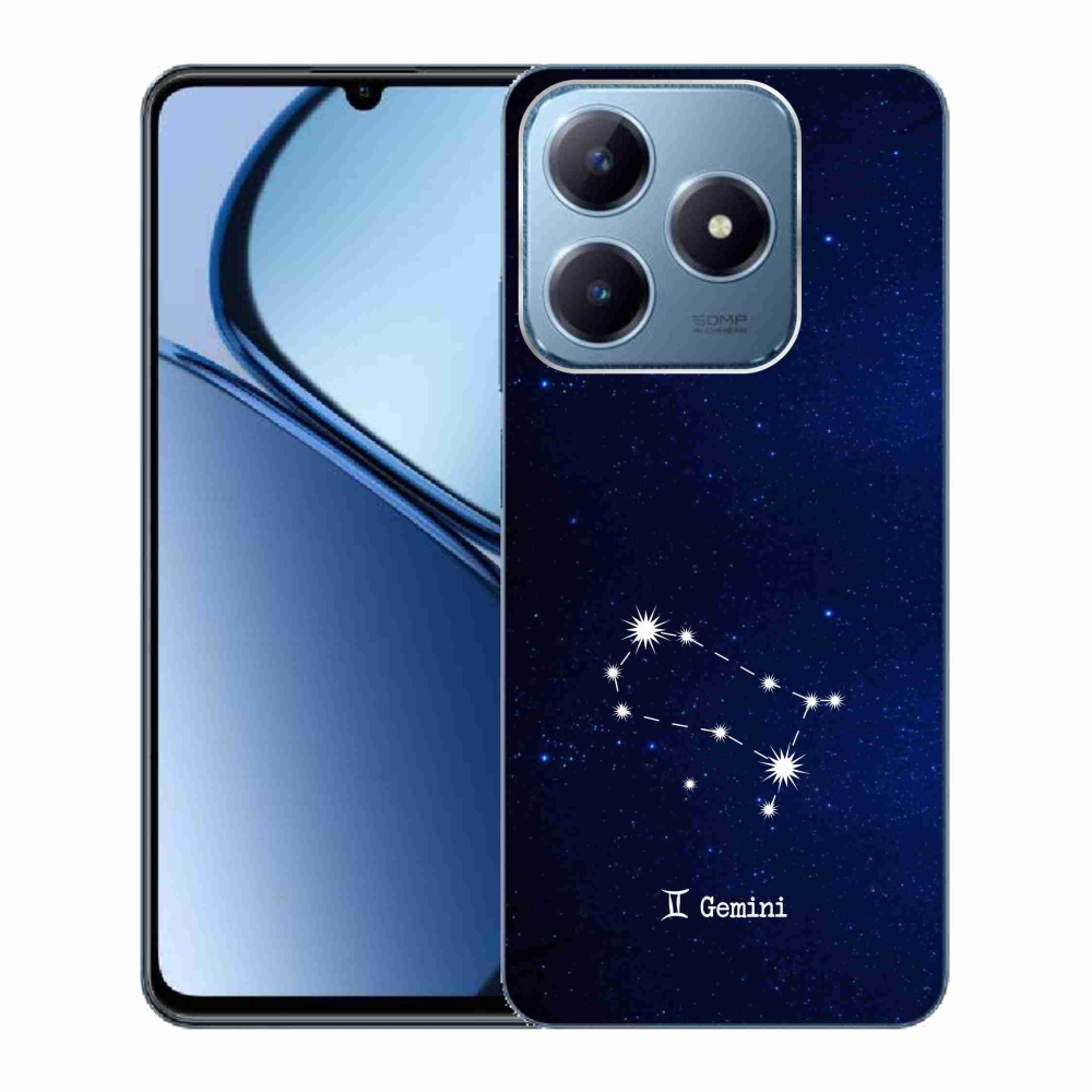 Gelový kryt mmCase na Realme C63 - souhvězdí Blíženců