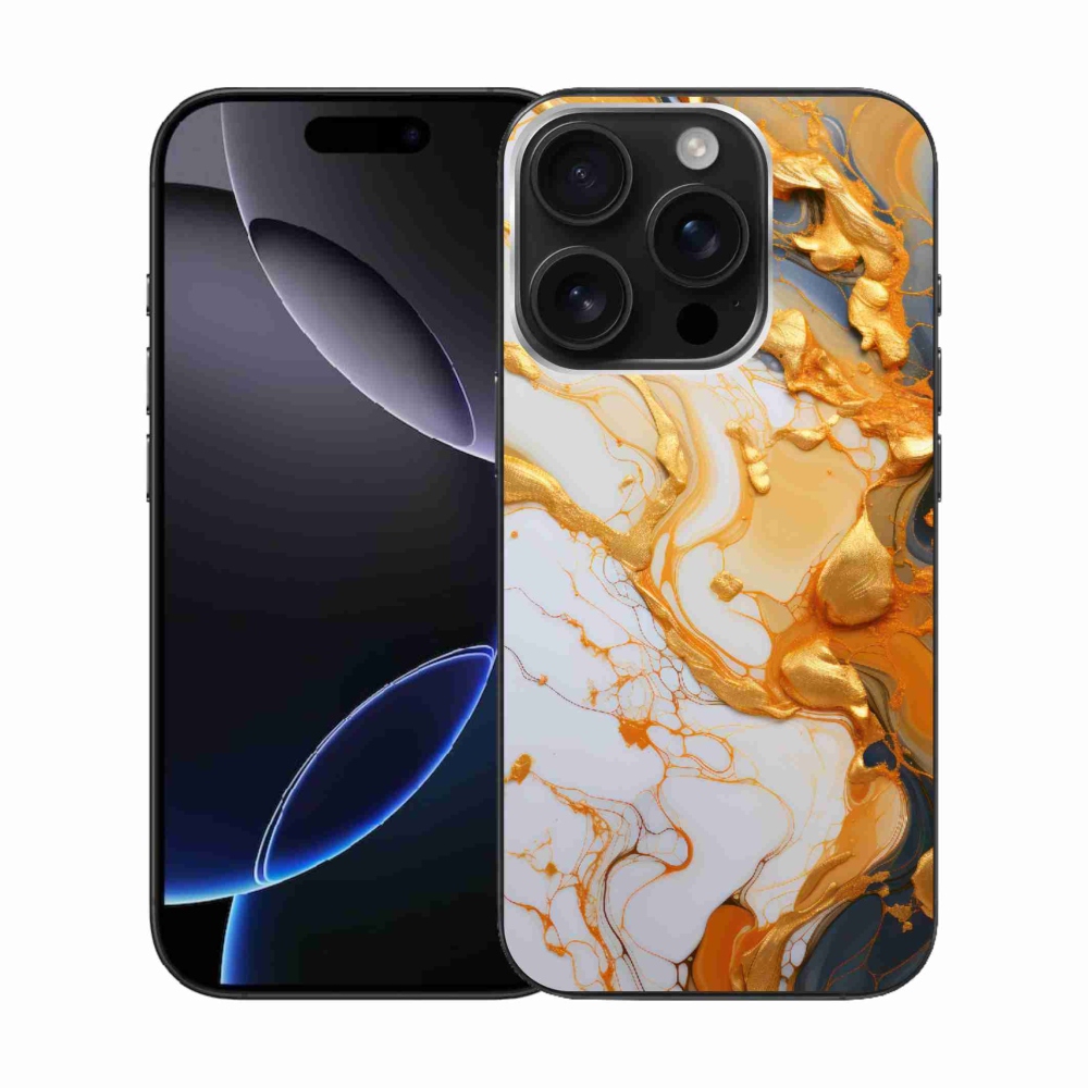 Gelový kryt mmCase na iPhone 16 Pro - abstraktní motiv 6