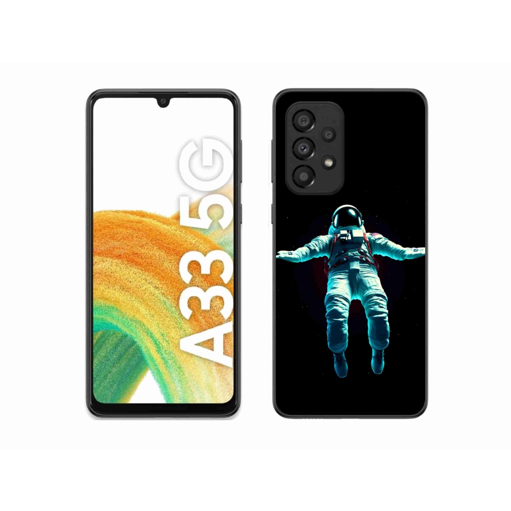 Gelový kryt mmCase na Samsung Galaxy A33 5G - kosmonaut