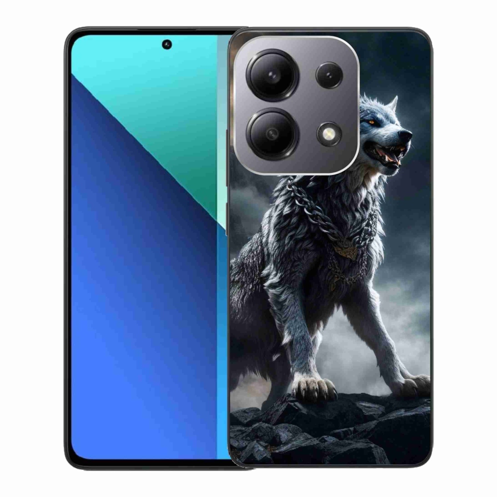 Gelový kryt mmCase na Xiaomi Redmi Note 13 - vlk 1