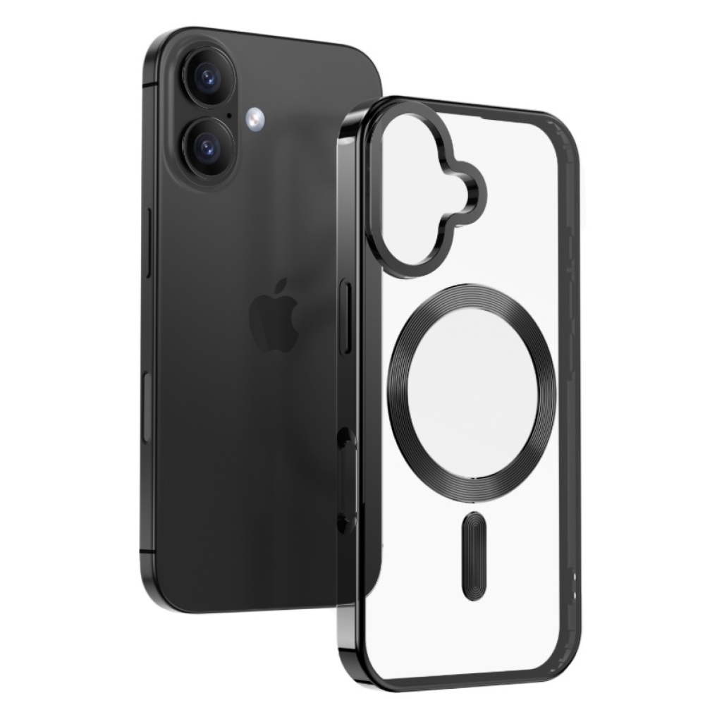 Obal SWISSTEN Clear Jelly MagStick Metallic na Apple iPhone  17 Air - černý