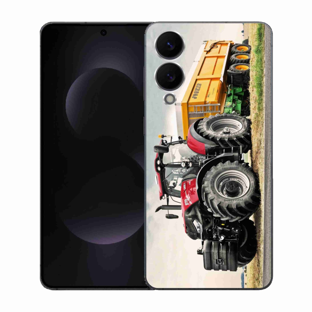 Gelový kryt mmCase na Samsung Galaxy S25 Edge - traktor 3