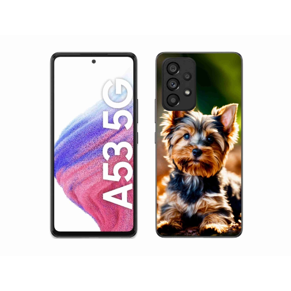 Gelový kryt mmCase na Samsung Galaxy A53 5G - jorkšír 10
