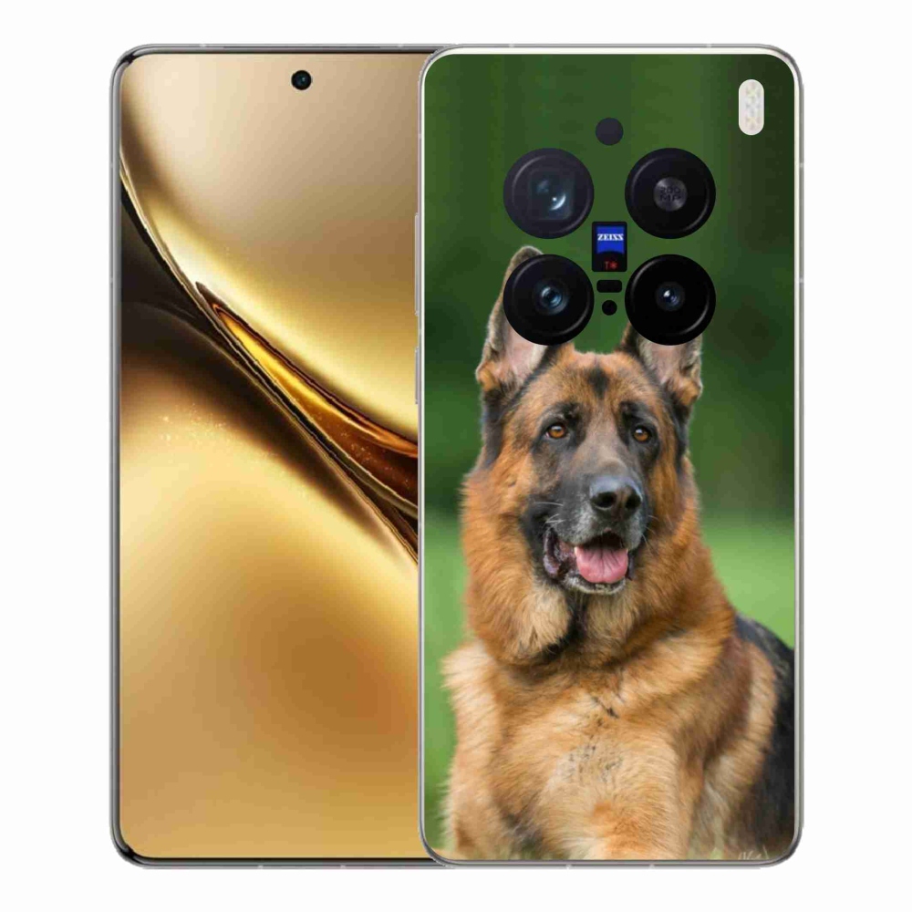 Gelový kryt mmCase na Vivo X200 Pro 5G - německý ovčák
