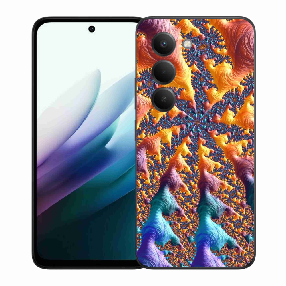 Gelový kryt mmCase na Xiaomi Redmi 15 4G/5G (171mm) - abstraktní motiv 23