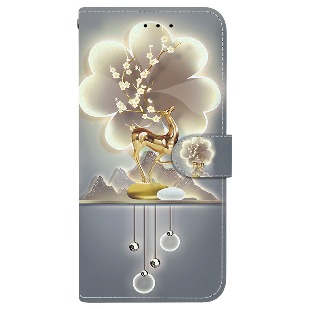 Versatile knížkové pouzdro na Samsung Galaxy A36 5G/A56 5G - jelen sika