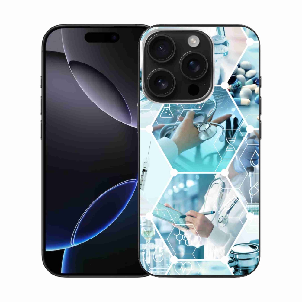 Gelový kryt mmCase na iPhone 16 Pro - zdravotnictví