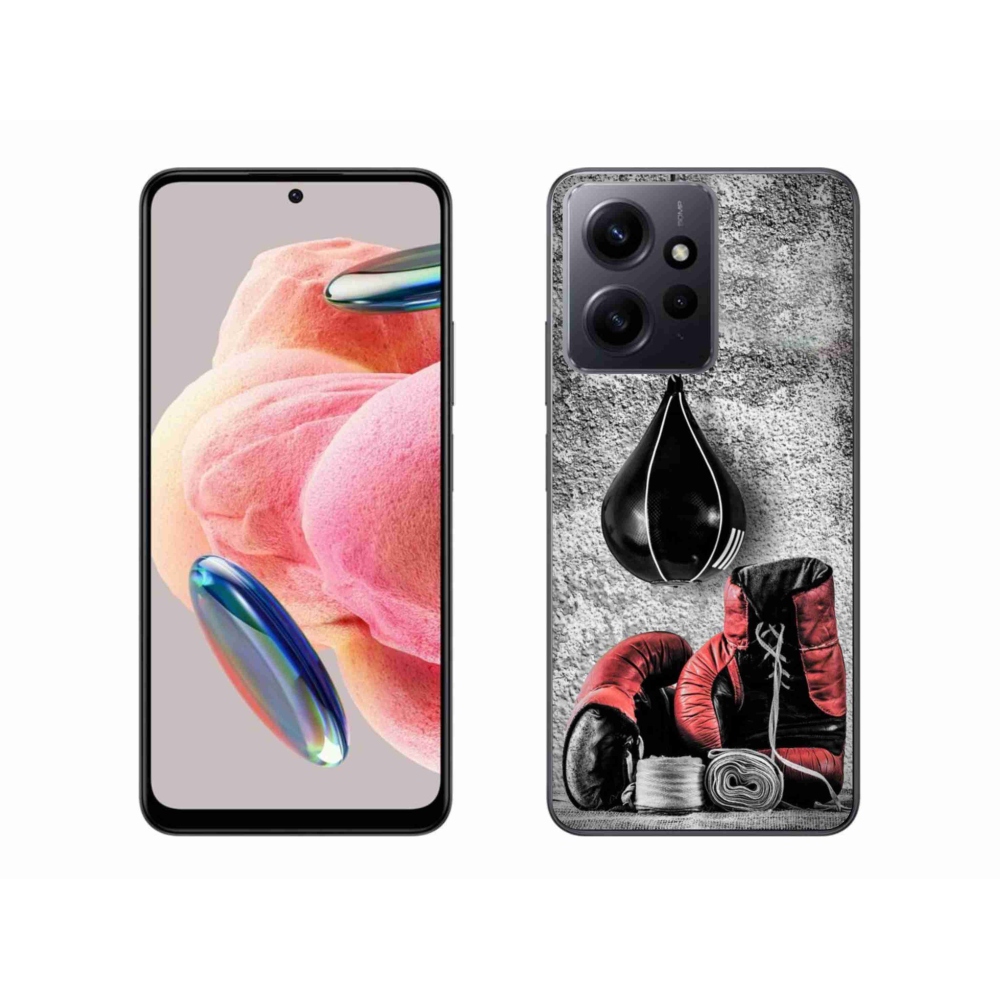 Gelový kryt mmCase na Xiaomi Redmi Note 12 4G - boxovací pytel a rukavice