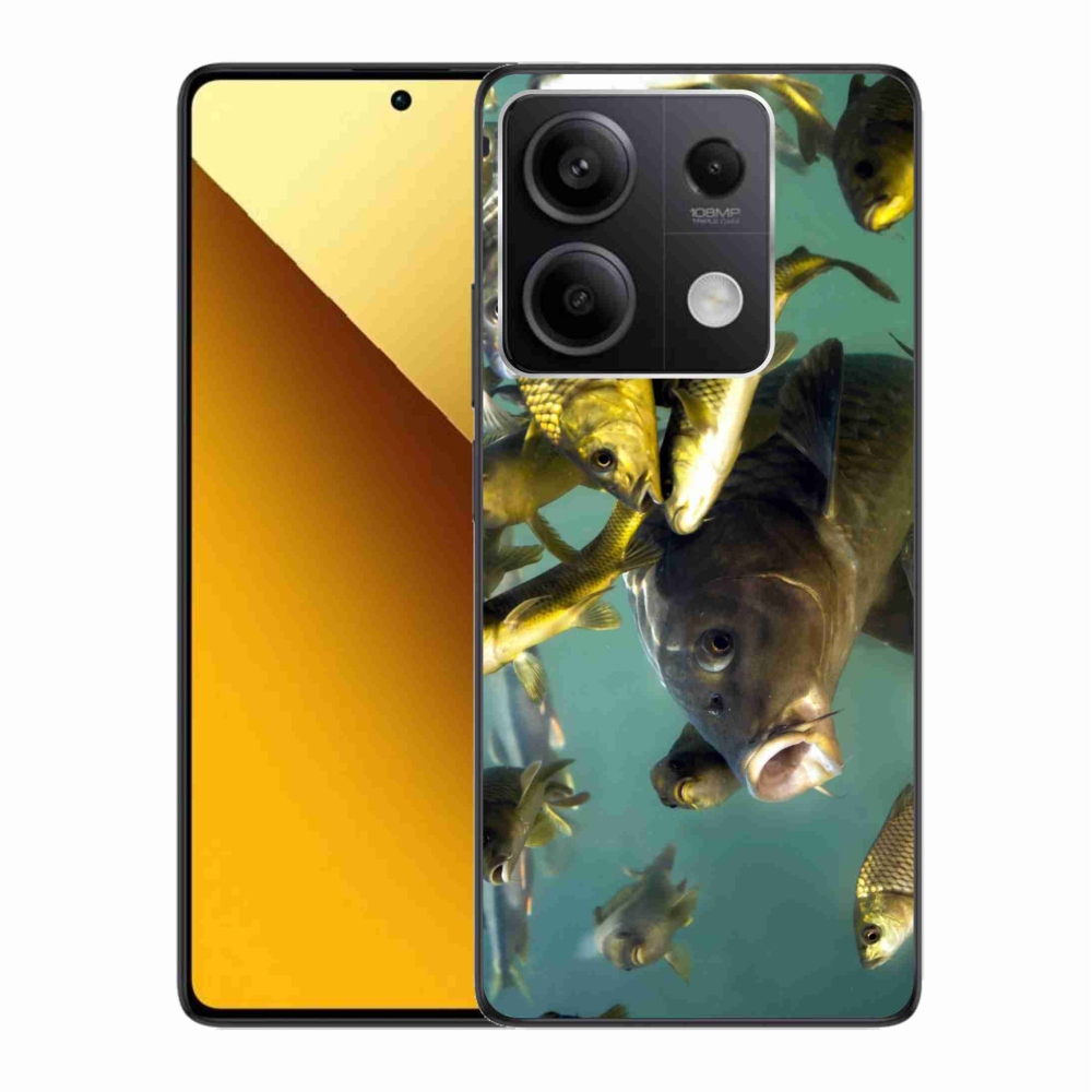 Gelový obal mmCase na Xiaomi Redmi Note 13 5G - hejno ryb