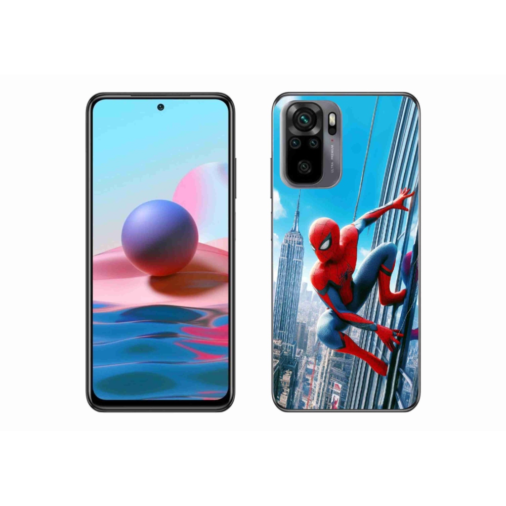 Gelový kryt mmCase na Xiaomi Redmi Note 10 4G - spiderman
