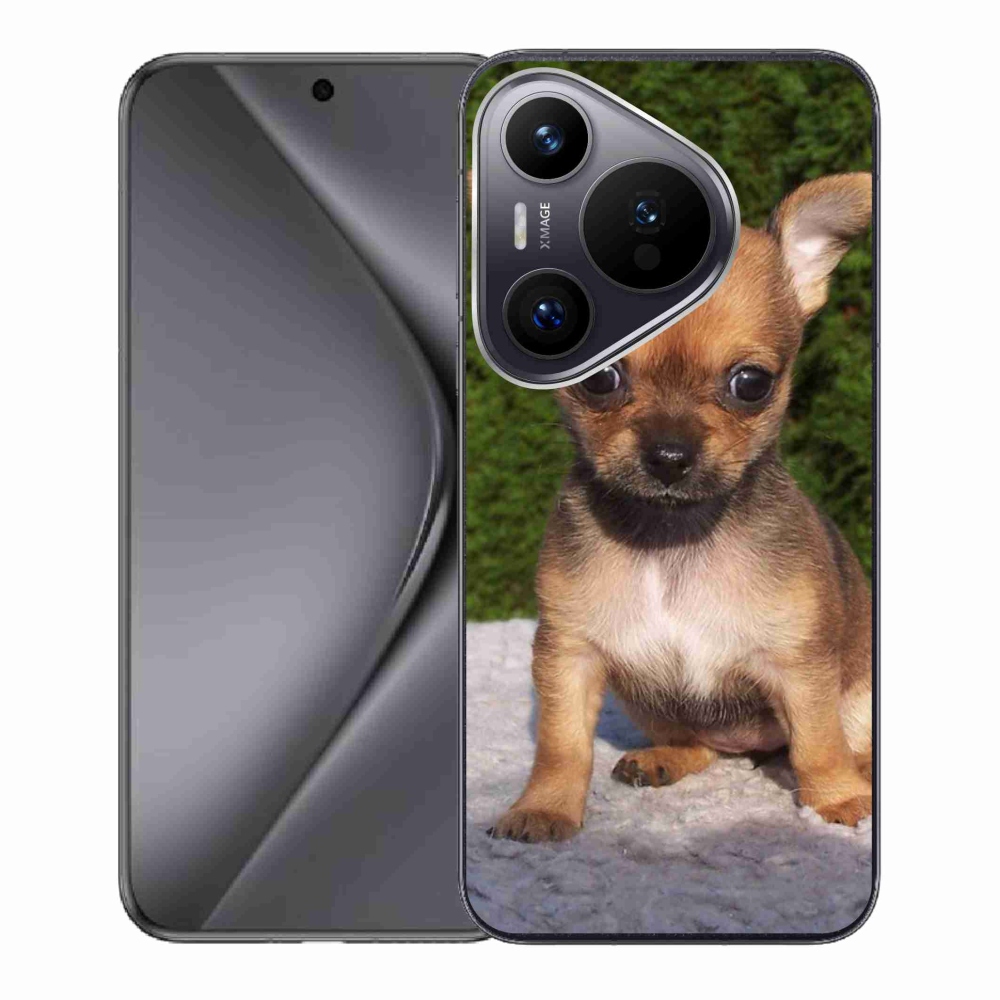 Gelový obal mmCase na Huawei Pura 70 - čivava 3