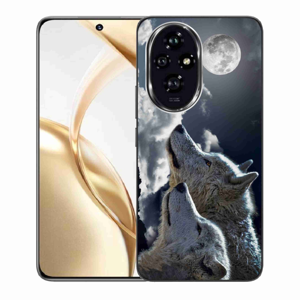 Gelový kryt mmCase na Honor 200 5G - vlci