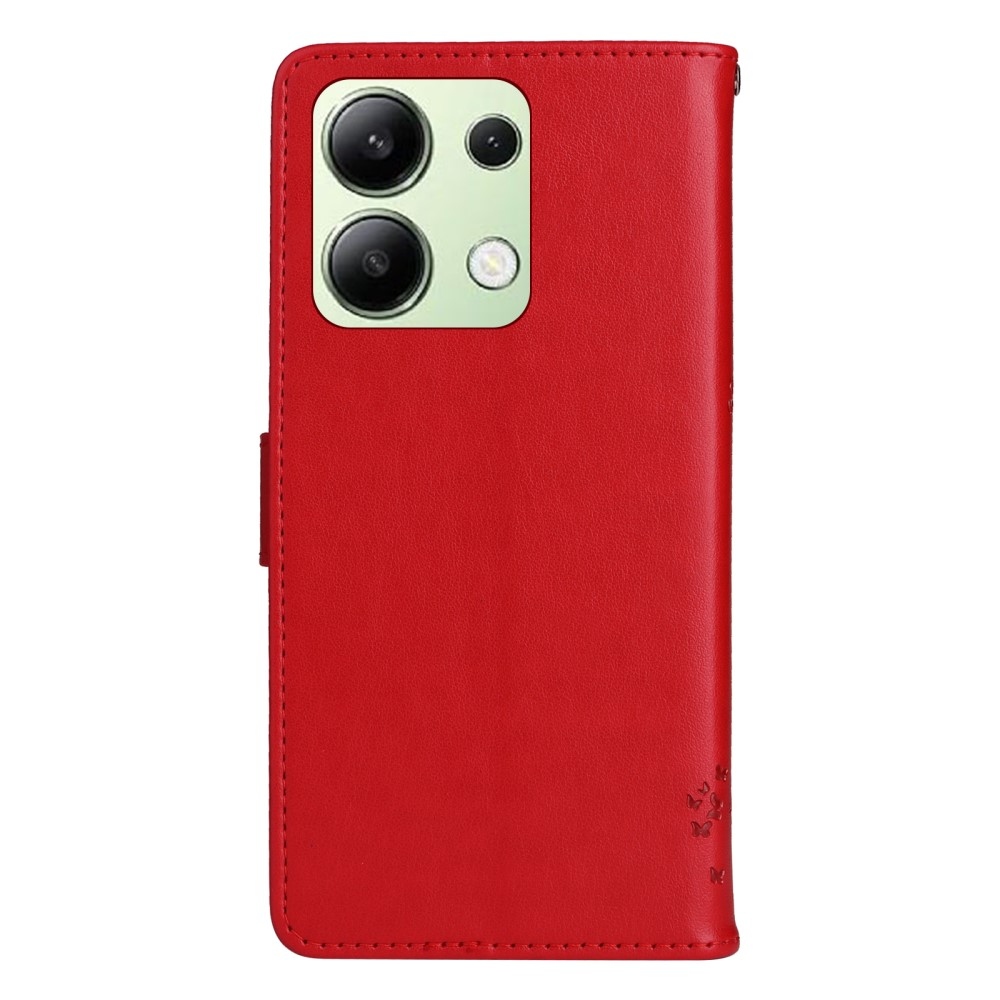Trees knížkové pouzdro na Xiaomi Redmi Note 13 - červené