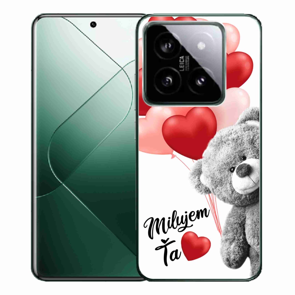 Gelový obal mmCase na Xiaomi 14 Pro - milujem Ťa sk