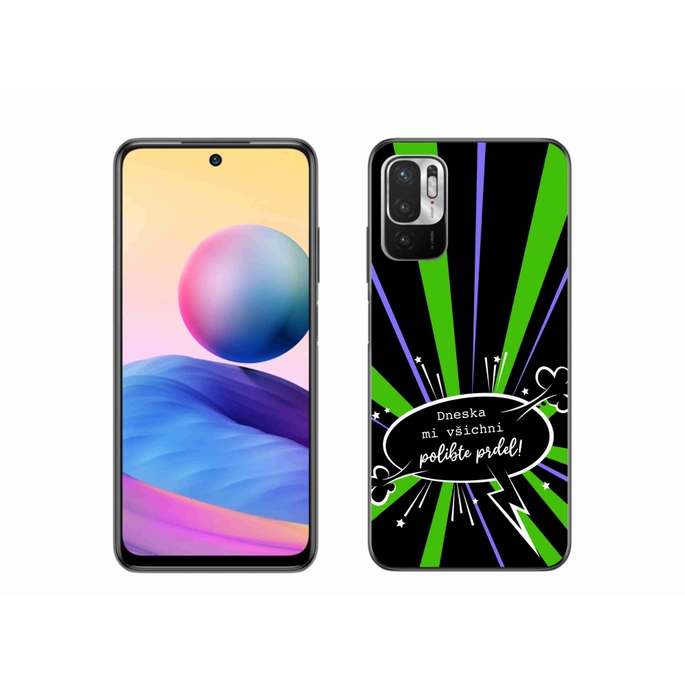 Gelový kryt mmCase na Xiaomi Poco M3 Pro/5G - vtipný text 15 černé pozadí