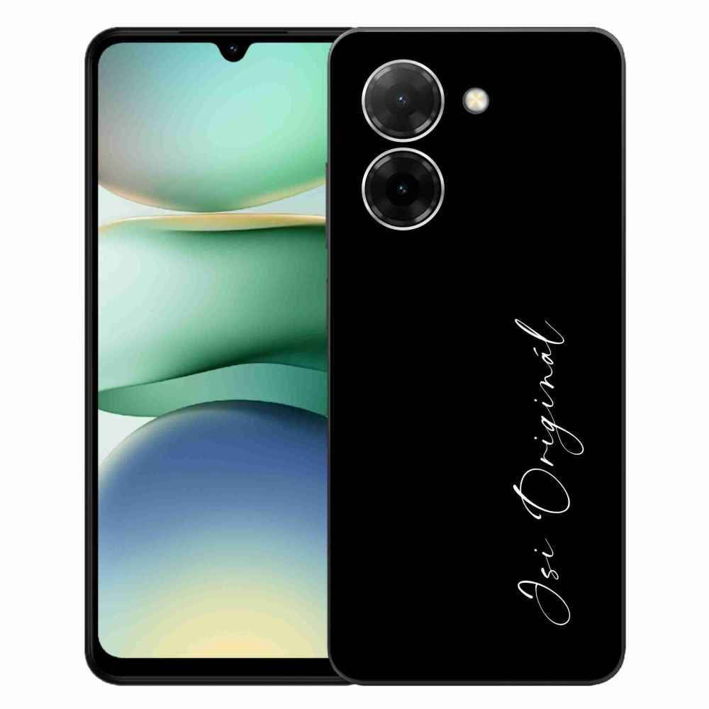 Gelový kryt mmCase na Xiaomi Redmi A5 (173.45x79.35x8.45mm) - jsi originál černé pozadí