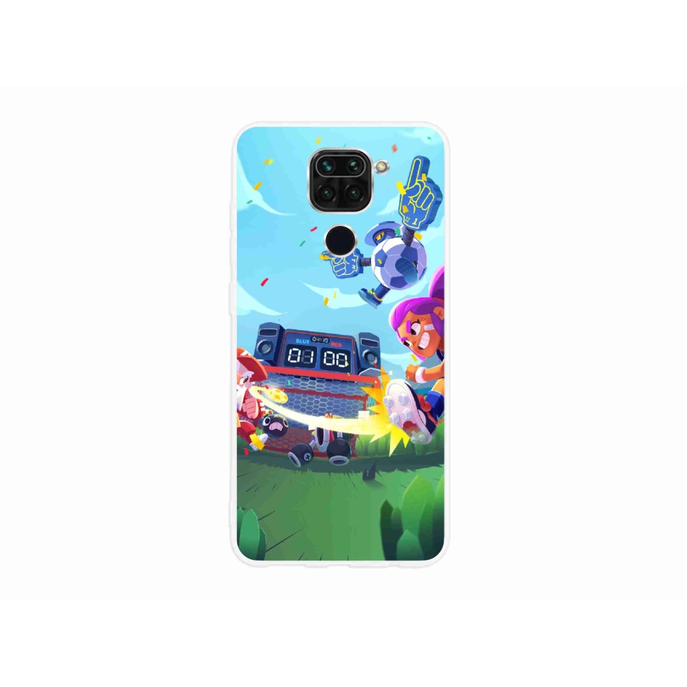 Gelový kryt mmCase na Xiaomi Redmi Note 9 - brawl stars 1