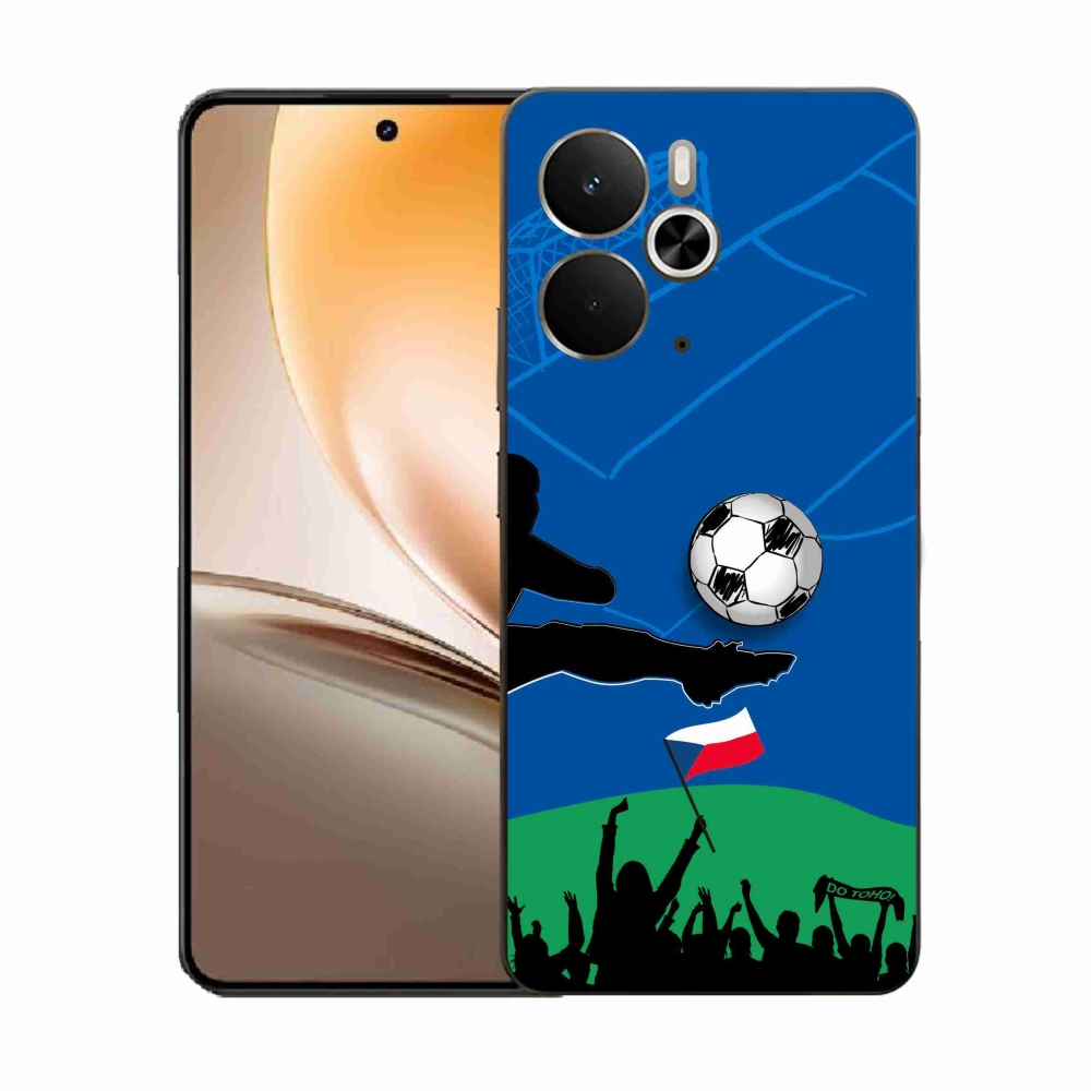 Gelový kryt mmCase na Realme 14 5G - fanoušci fotbalu