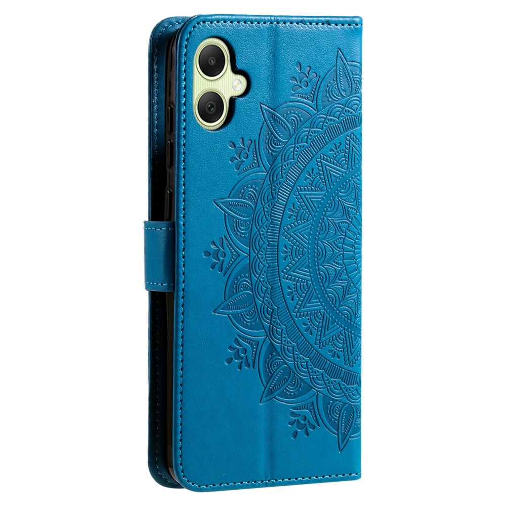 Mandala knížkové pouzdro na Samsung Galaxy A06 4G - modré