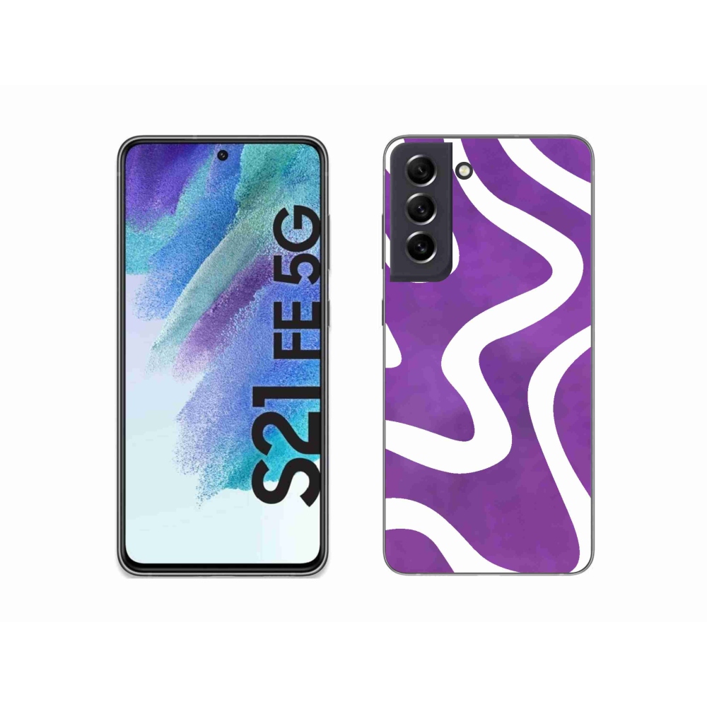 Gelový kryt mmCase na Samsung Galaxy S21 FE 5G - abstrakt 30