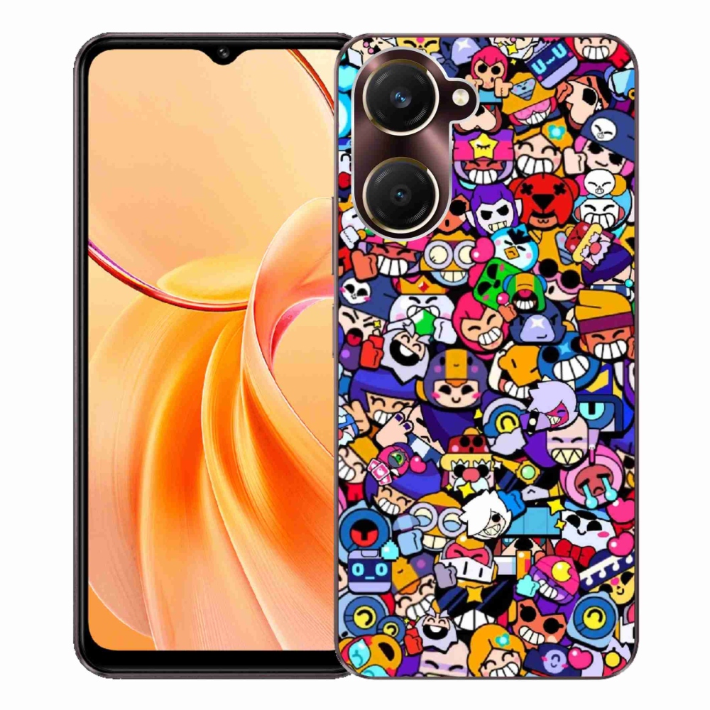 Gelový kryt mmCase na Vivo Y28s 5G - brawl stars 2