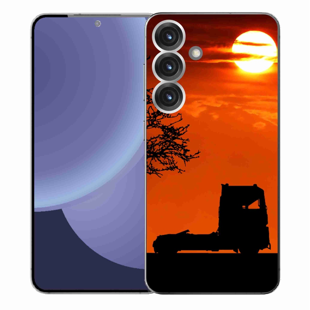Gelový kryt mmCase na Samsung Galaxy S25+ - kamion 3