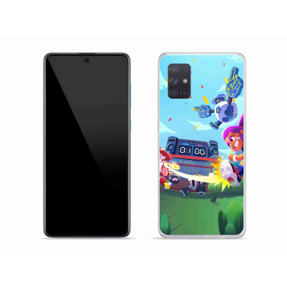 Gelový kryt mmCase na Samsung Galaxy A71 - brawl stars 1