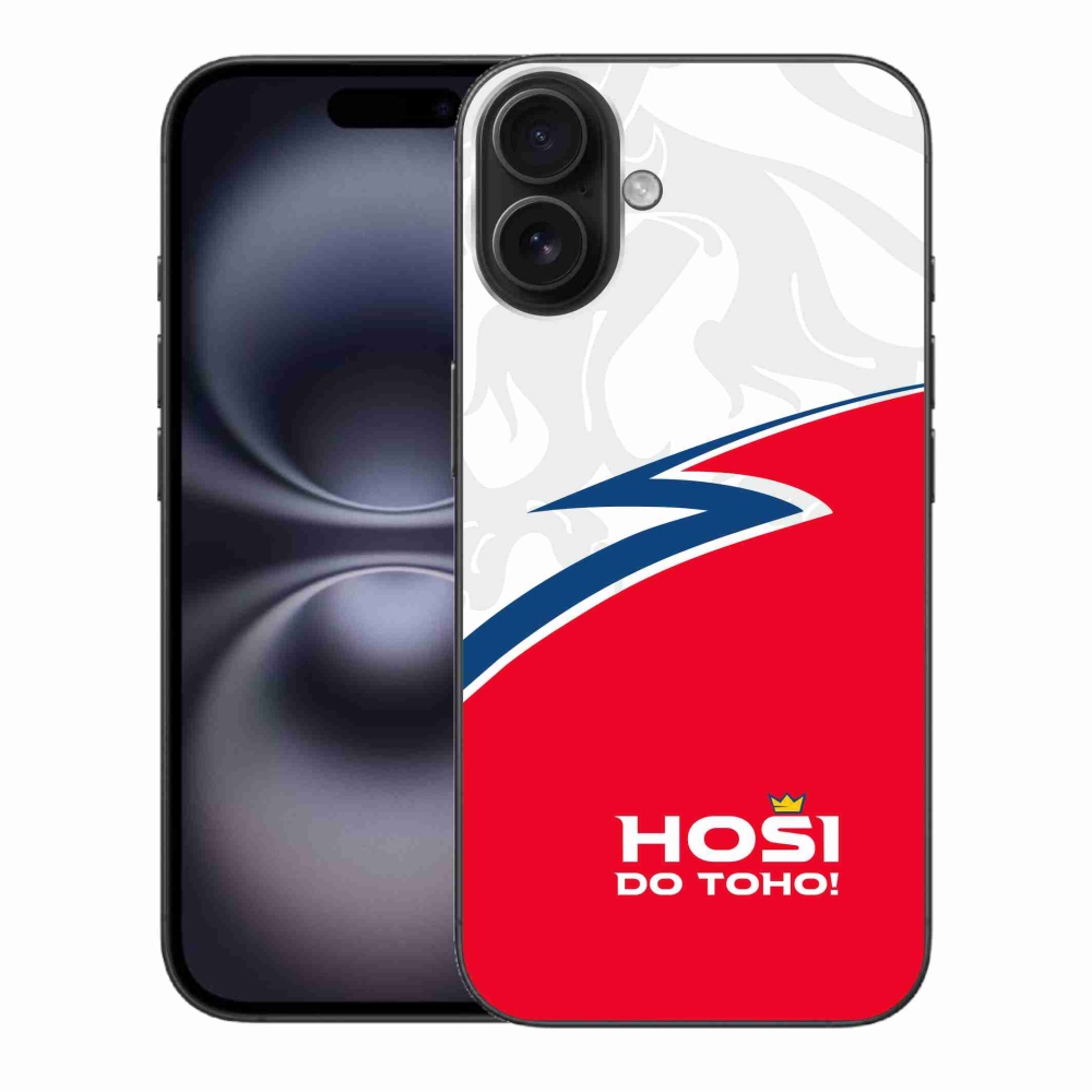 Gelový kryt mmCase na iPhone 16 Plus - hoši do toho 1