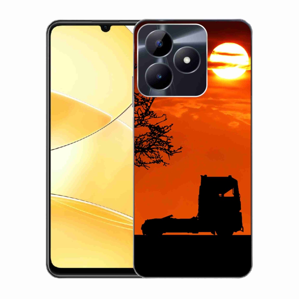 Gelový kryt mmCase na Realme C51/C53 - kamion 3