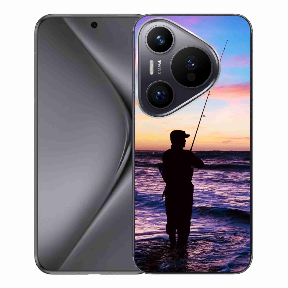 Gelový kryt mmCase na Huawei Pura 70 Pro - rybaření 1