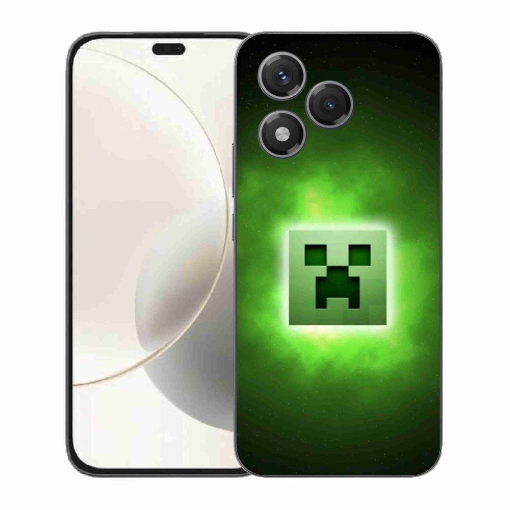 Gelový kryt mmCase na Honor 400 Lite - minecraft